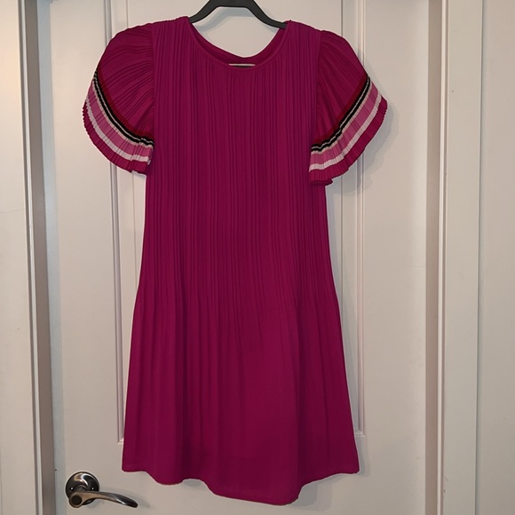 MAJE | Bateau Neckline Mini Dress - Picture 5 of 8